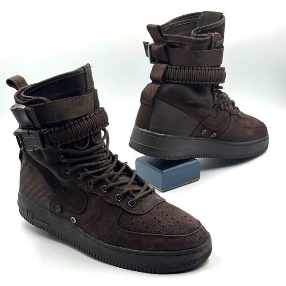 Nike SF Air Force 1 'Velvet Brown' - Picture 1 of 9